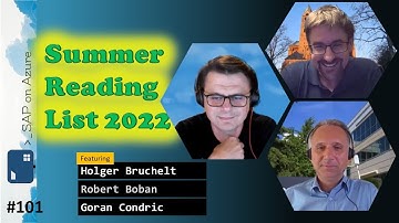 #101 - The one with the SAP on Azure Summer 2022 reading list | SAP on Azure Video Podcast