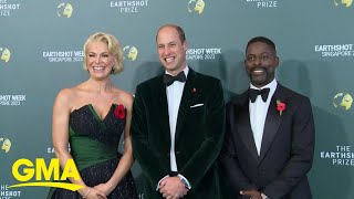 Prince William attends annual Earthshot Prize Awards
