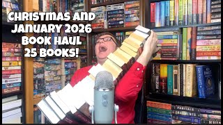 Christmas and January 2026 Book Haul!