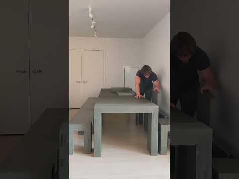 Wideo: Przekształcanie stołu „Dużo mebli”: opinie klientów, opis