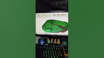 Snake Drawing in MS Paint 🐍 #msoffice #snake #kalpayogicomputereducation #jobvacancy #tallyprime