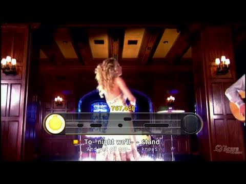 Disney Sing It: Pop Hits PlayStation 3 Gameplay - Taylor