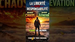 👉 La liberté sans responsabilité détruit l’homme #spiritualité #foi #sensdelavie #citation