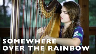 Somewhere Over the Rainbow - Rachel Lee Hall, harp chords