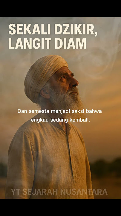 Dzikir yang Membuat Alam Ikut Diam. #ilmumakrifat #makrifat #spiritual #tauhid #tasawuf #sufi #islam