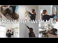 MOVE OUT with me!! 😳 Decluttering & Packing up our house / getting rid of clutter to start fresh
