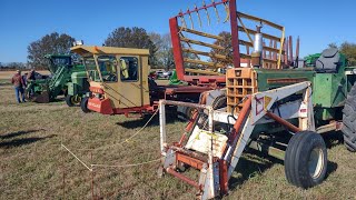 El Dorado Kansas auction tractors equipment One crazy long day