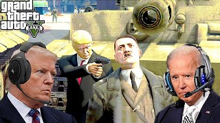 US Presidents Assassinate Hitler In GTA 5