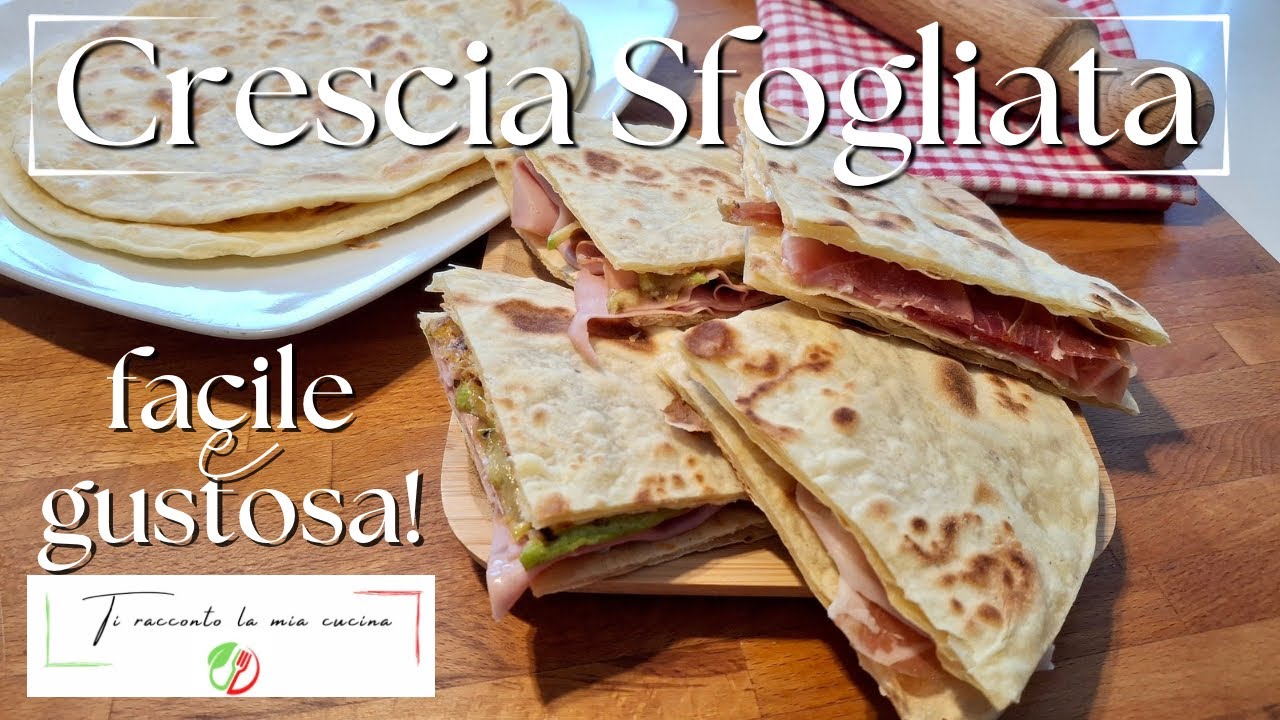 CRESCIA SFOGLIATA MARCHIGIANA | La ricetta imperdibile delle Marche!