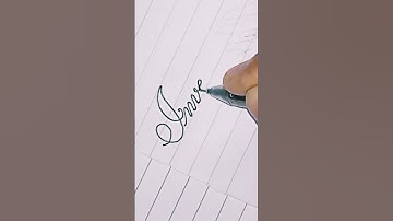 Beautiful cursive handwriting practice for beginners in English #shorts #youtubeshorts #cursive