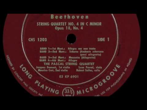 Beethoven string quartet in c minor op 18 nr 4 Str...