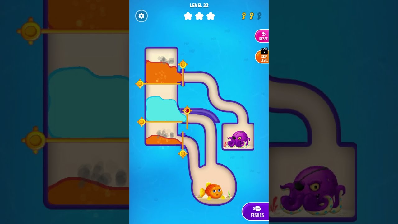 Save the Fish - Level 22 - Gameplay Walkthrough