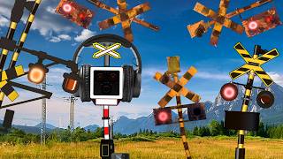 踊りだす変なふみきりカンカン 踏切アニメ Railroad Crossing fumikri Japan railroad crossing anime ドクターイエロー はやぶさ