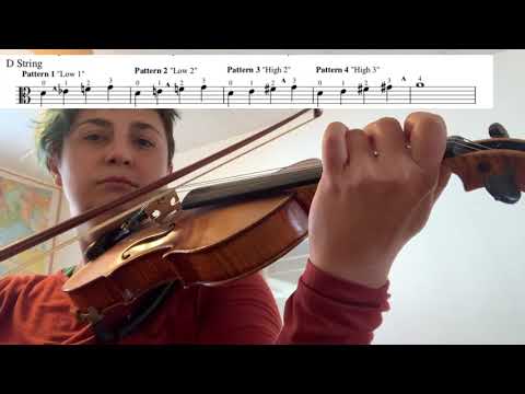 Finger Patterns on the Viola
