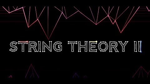 String Theory II #2 / Floppy not stiff