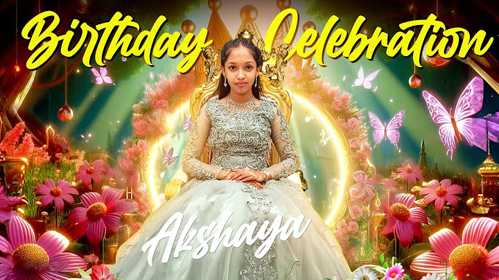 Akshaya Birthday Celebration 🎂 🎈😍 | kannan bhagavathy