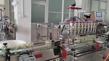 Automatic Pickle bottle filling machine, pickled pepper jar filler equipment, ginger garlic filler
