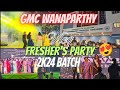 😍Government medical College Wanaparthy Freshers' Day 2k24|👨⚕️MBBS Freshers' party|#mbbs#doctor#vlog