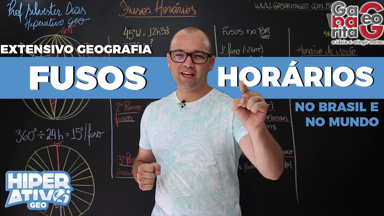 Cartografia 5: Fusos Horários do Brasil e Horário de verão – Master  Geografia