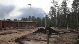 Sodankylä syksy 2019. Hyvinvointikeskus valmistuu. P6240051