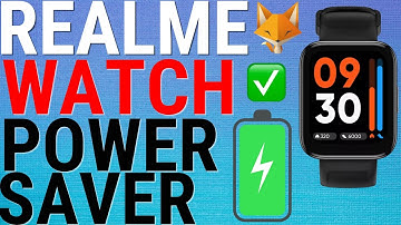 How To Turn On Power Saver Mode On Realme Watch 2