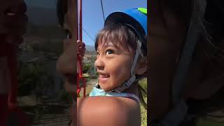 First Time Zip Lining with the Kids
