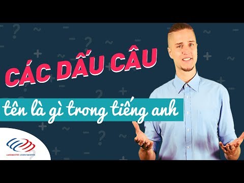 Video Langmaster - Các dấu câu tên là gì trong tiếng Anh... - youtube