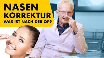 Wie lange nicht bücken nach Nasen OP?