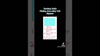 Finding Area using Unit Squares
