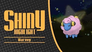 Live Shiny Mareep Reaction Pokemon Ultra Sun and Moon