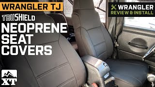 2003-2006 Jeep TJ TruShield Neoprene Front and Rear Seat Covers Review & Install