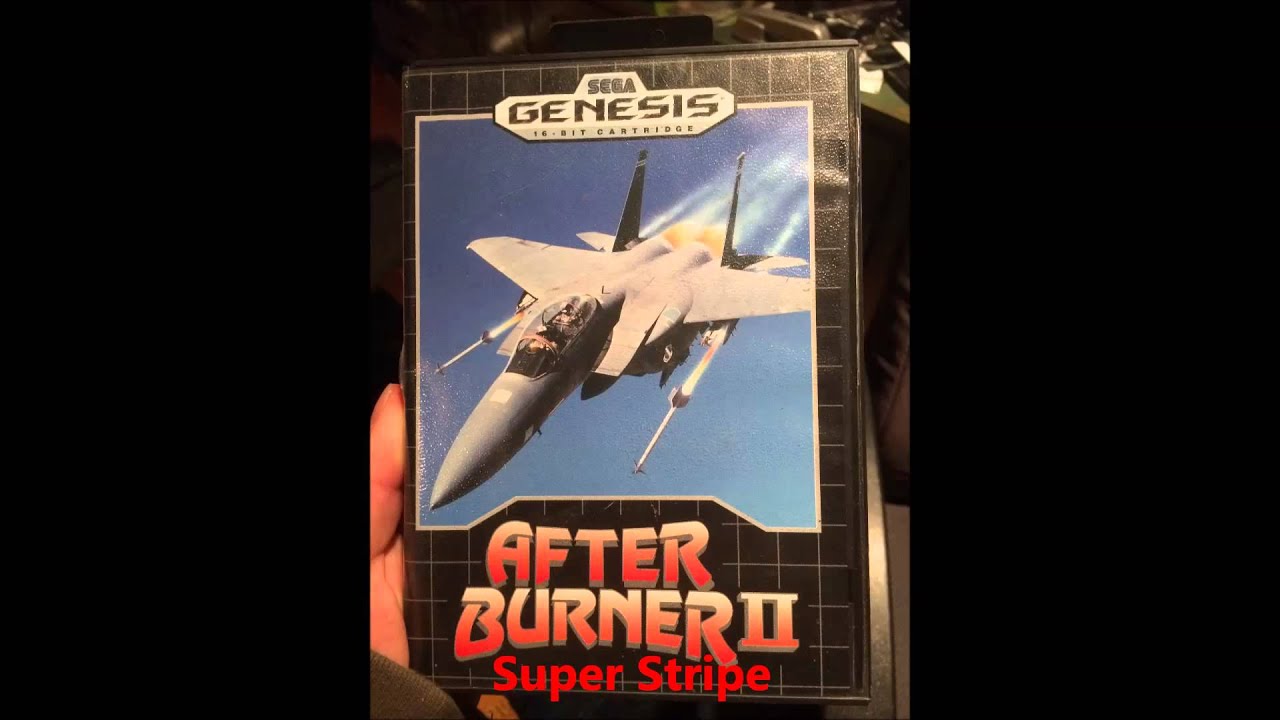 Sega Genesis: After Burner II - Super Stripe