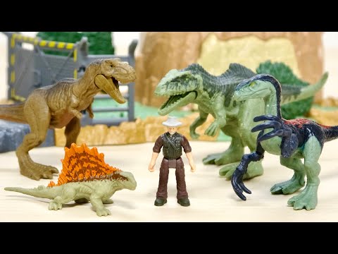 Gorgeous set of T-REX with Giganotosaurus! Jurassic World