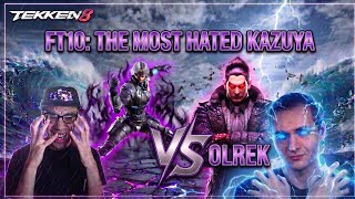 I Challenged Tekken 8's MOST HATED Kazuya... (FT10)