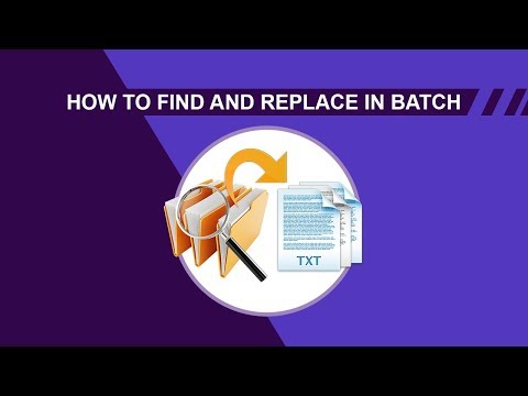 How to find and replace in batch word file? Word find and replace software