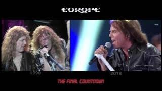 Europe - The Final Countdown [1990 & 2018 simultaneo] @ Festival de Viña del Mar Chile