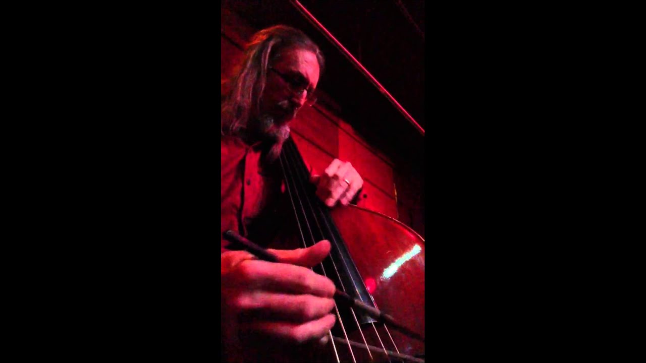 Dave Captein Upright Arco Jazz Bass solo "But Not For Me"