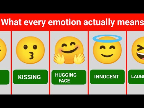 What Every Emotion Actually Means | Whatsapp Emoji Meanings