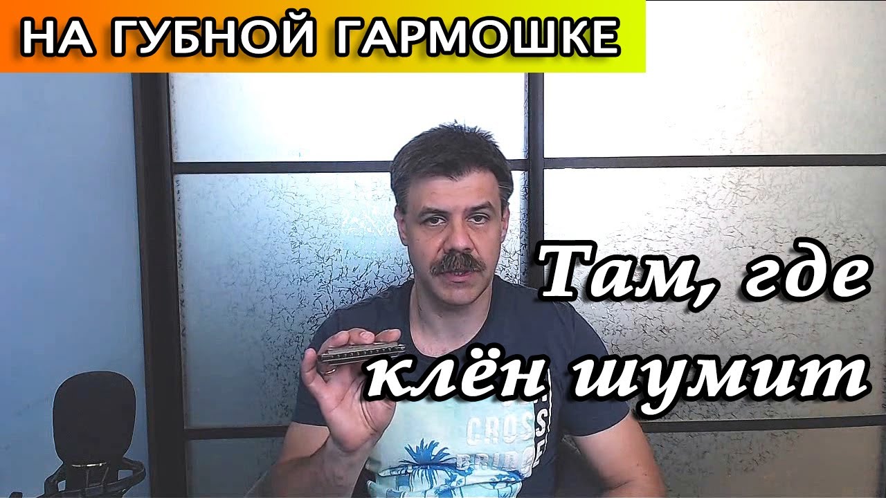 Там, где клен шумит на губной гармошке - YouTube
