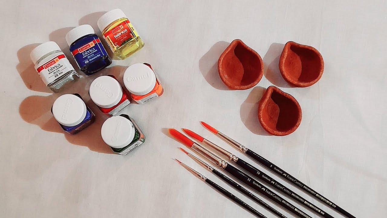 3 Easy Ways To Decorate Diya At Home || Dia Decoration Ideas || Diy || Diwali Decoration