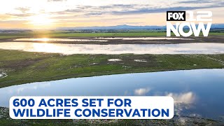 600 acres designated for wildlife conservation