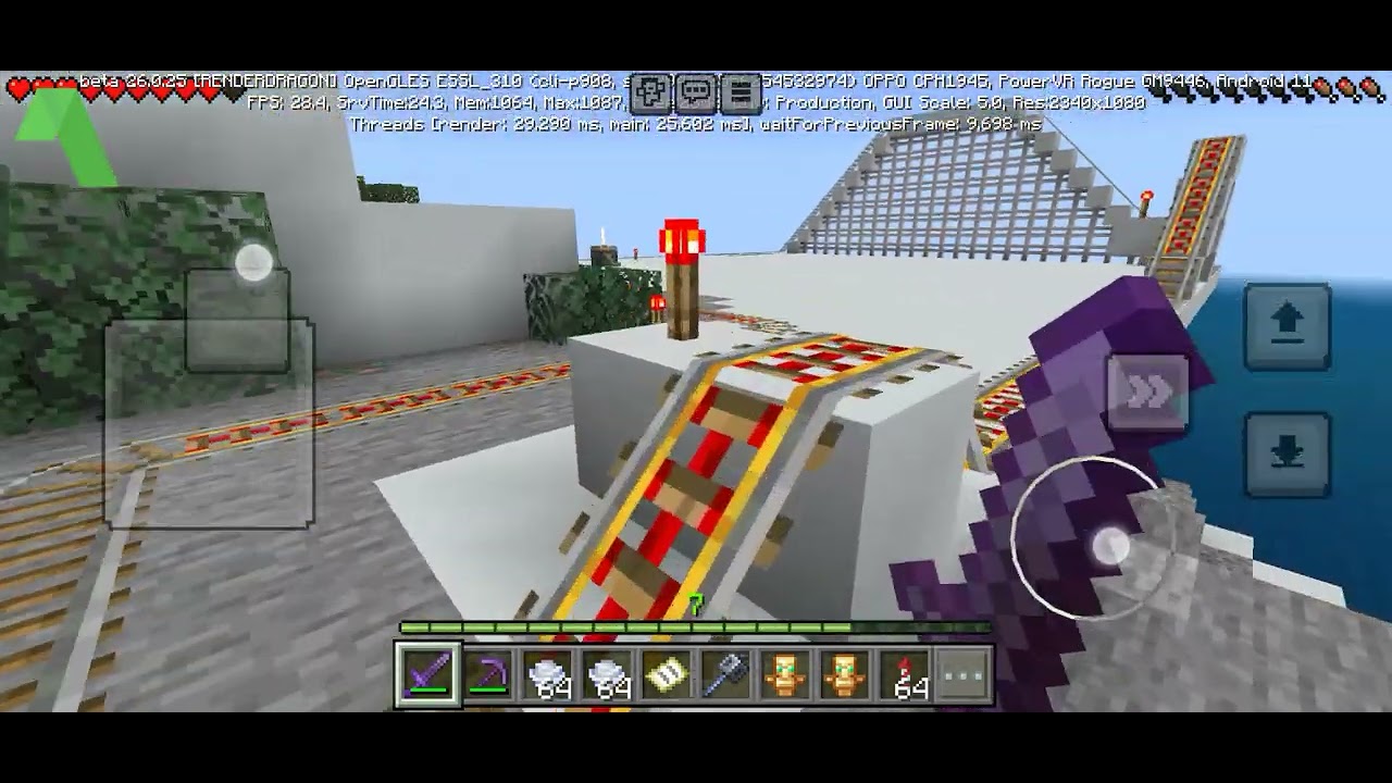 Minecraft mein shield build 🛡️