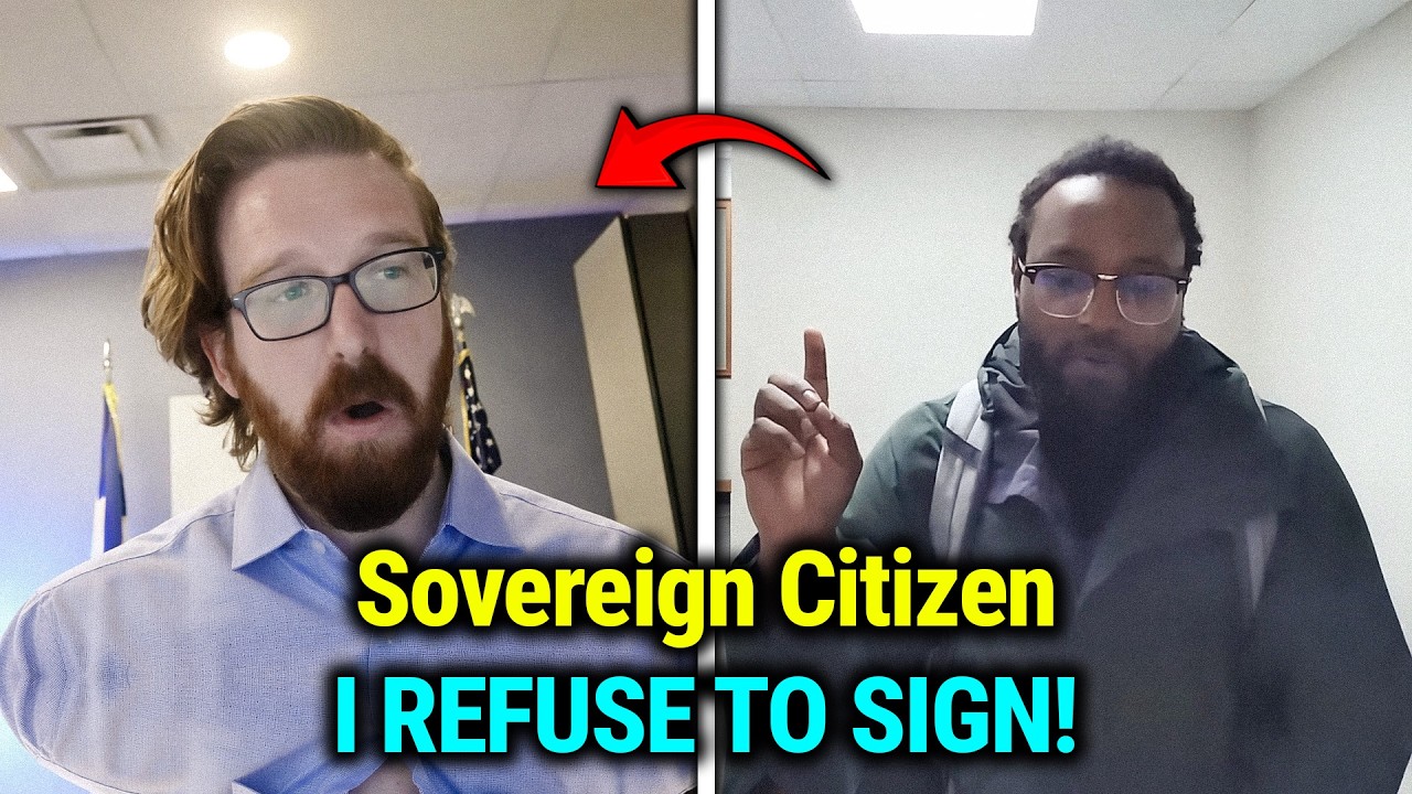 Sovereign Citizen Tries 