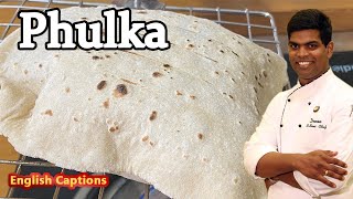 Phulka | How to Make Soft Phulka at Home | Restaurant Style Recipe | CDK #227 | Chef Deena's Kitchen