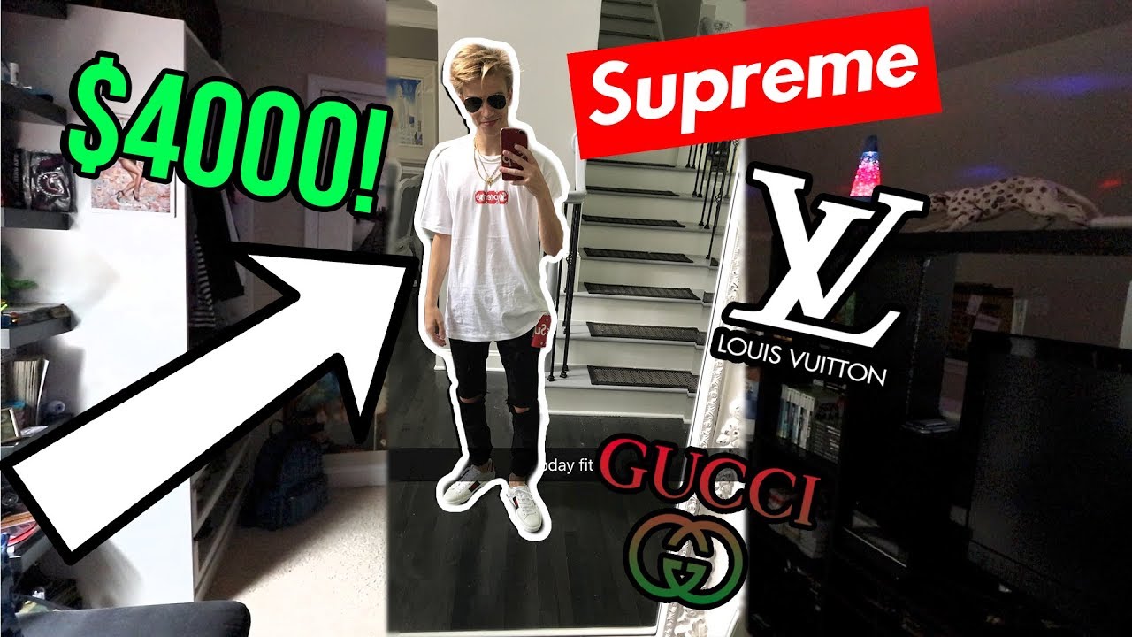 WEARING A $4000 HYPEBEAST OUTFIT ON MY BIRTHDAY! - YouTube