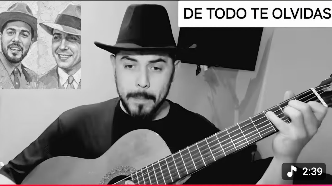 《 DE TODO TE OLVIDAS 》 CARLOS GARDEL, COVER, JONI SMART, ENSAYO GUITARRA Y VOZ