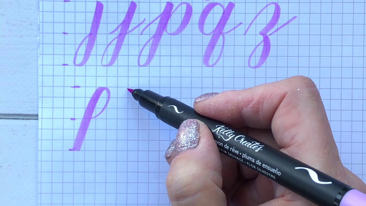 How to Write Pretty Loops in Calligraphy