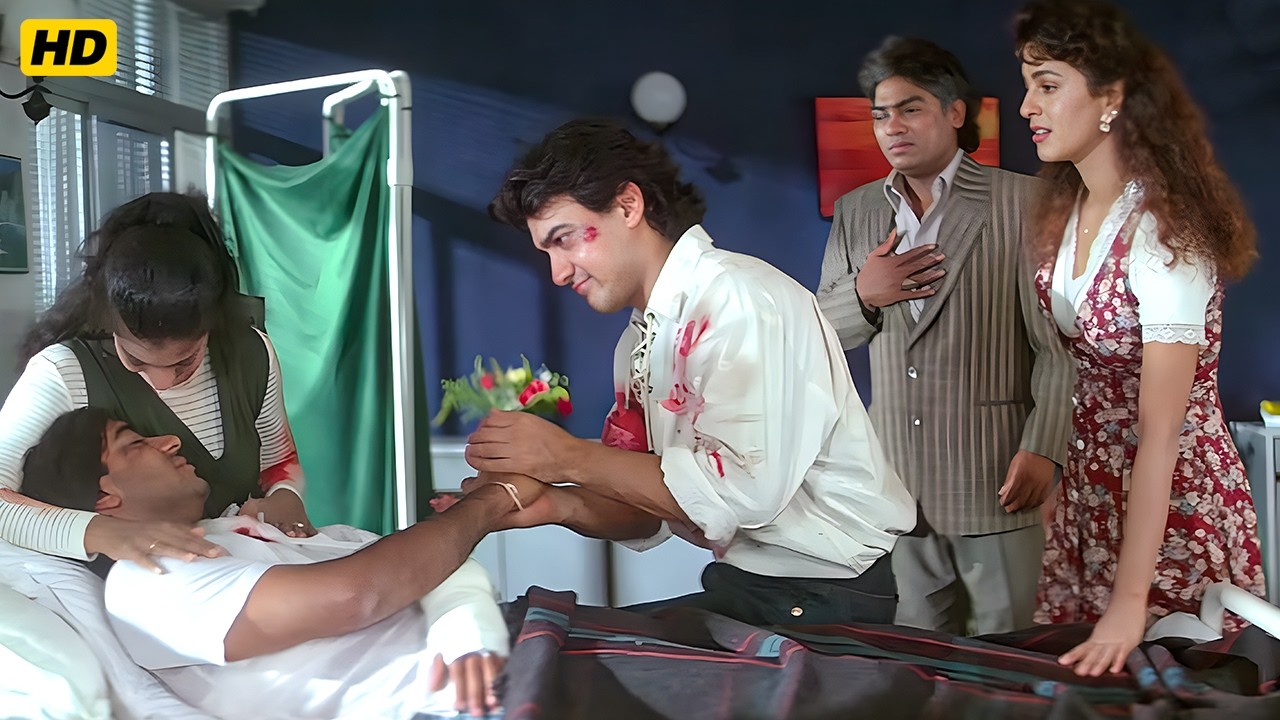 तुमने मेरे प्यार को अभी तक सँभालके रखा इसलिए में तुझे कैसे धन्यवाद करू | Ajay | Aamir | Kajol | Juhi