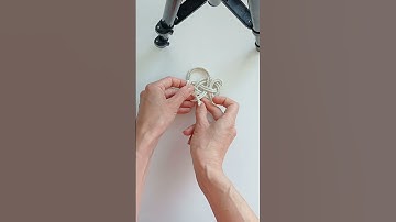 Macrame tutorial - cloud decor #DIY #tutorialmacrame #cloud #handmade hand