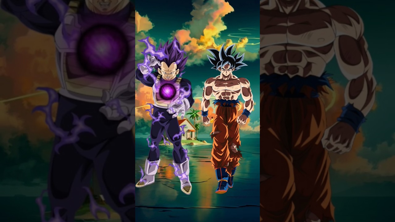 VEGETA VS GOKU #anime  #shots